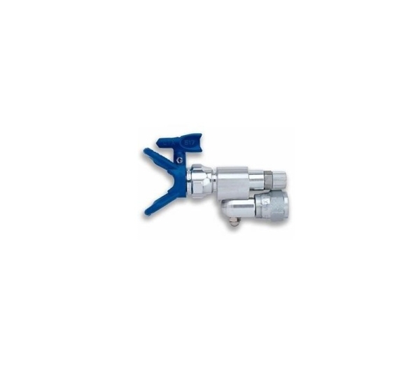 GRACO CLEANSHOT SHUT-OFF VALVE HEAD + NOZZLE.