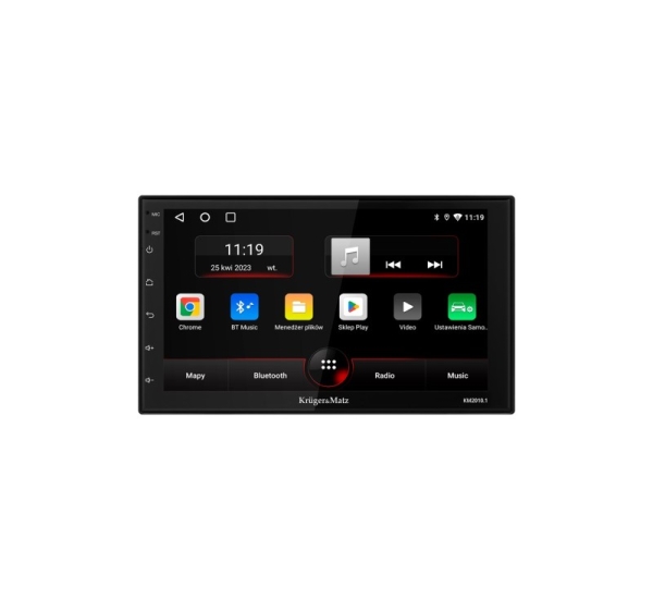 Radio Samochodowe Kruger&Matz KM2010 CarPlay/AndroidAuto