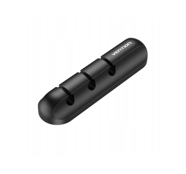 Vention 5-port cable organiser, 2 pcs, black