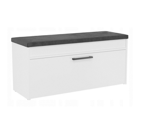 Topeshop PARMA SZAFKA BIEL shoe organizer Closed White