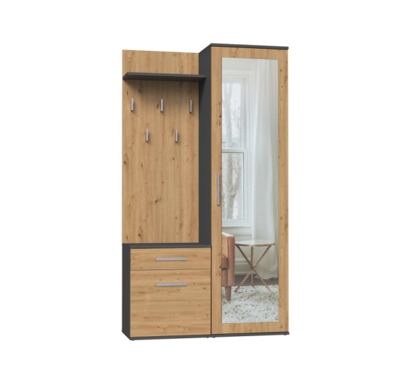 Topeshop GARD DUO ANT/ART KPL entryway cabinet
