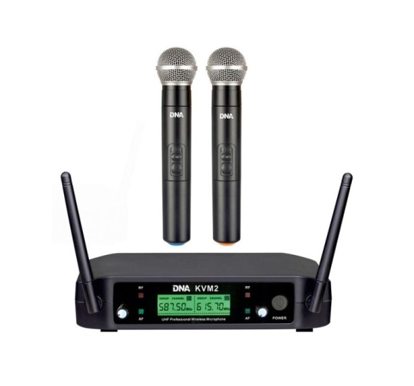 DNA KVM 2 Wireless Microphones Sound System