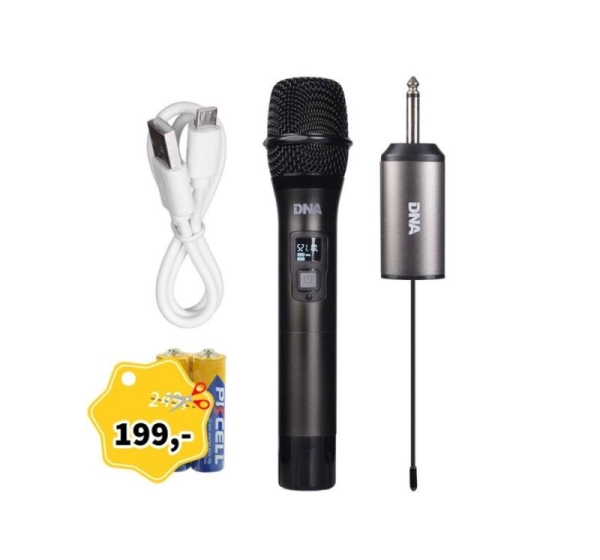 Wireless dynamic microphone DNA FU VOCAL SET