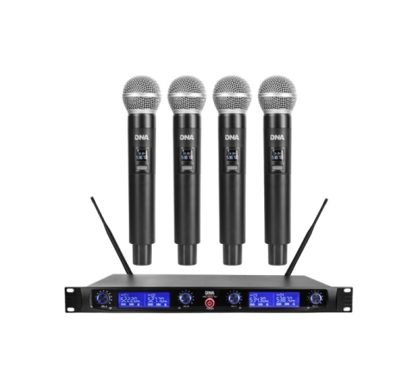 DNA WM4 VOCAL SET Wireless Microphone 4x Broadcast