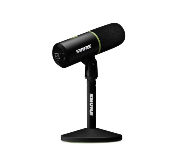 Shure MV6 - USB-C cardioid dynamic microphone for gamers and streamers