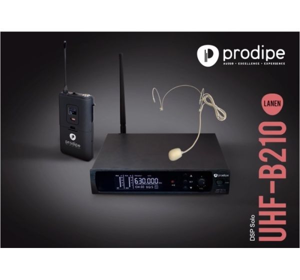 Prodipe HEADSET B210SOLO DSP UHF F5 - zestaw bezprzewodowy