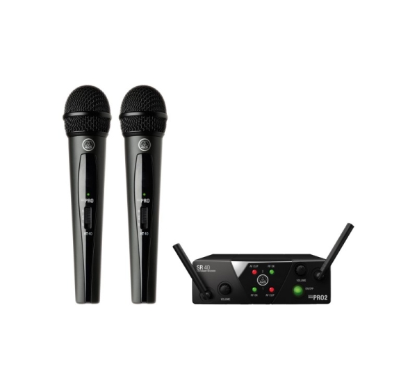 Wireless Microphone Set AKG WMS40 Mini2 Vocal