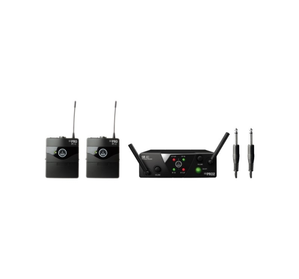 Wireless mic set AKG WMS40 Mini2 Instrumental