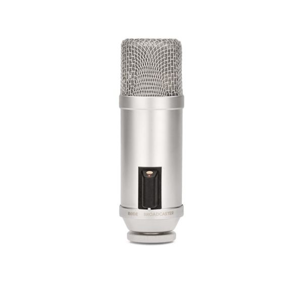 RØDE Broadcaster Silver Studio microphone