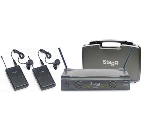 Stagg SUW 50 LL FH EU Wireless UHF system Black