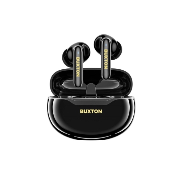 Buxton BTW 7200 Black Tuya - In-ear wireless earphones with charging case, black