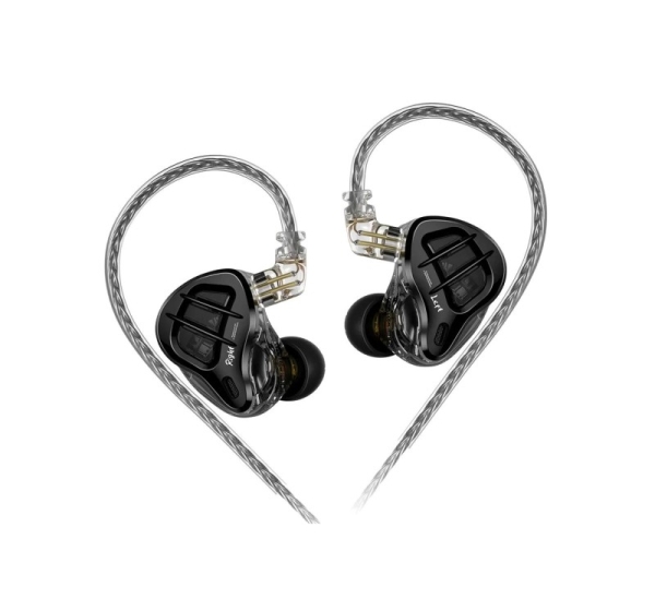 KZ ZAR NO MIC - in-ear headphones, black and gold