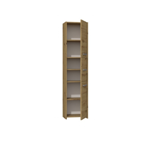 Topeshop S43 ARTISAN bathroom storage cabinet Oak