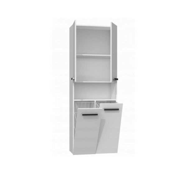 Topeshop NEL 2K DK BIEL bathroom storage cabinet White