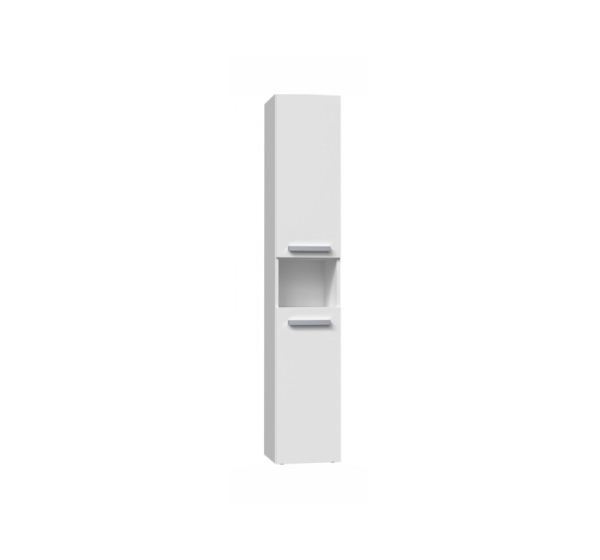 Bathroom cabinet NEL III 31x30x174 cm, matt white