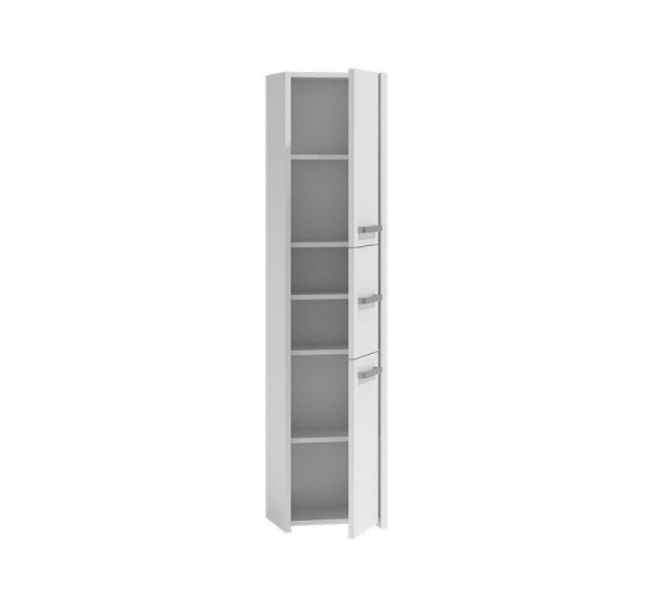 Topeshop S43 BIEL bathroom storage cabinet White