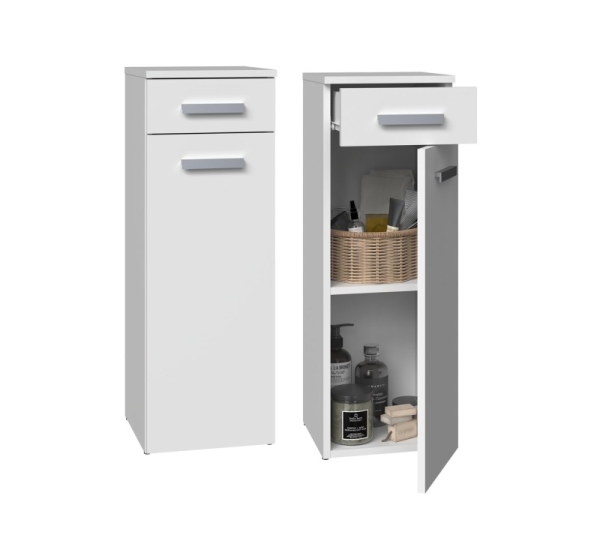 Topeshop NEL V DS BIEL bathroom storage cabinet White