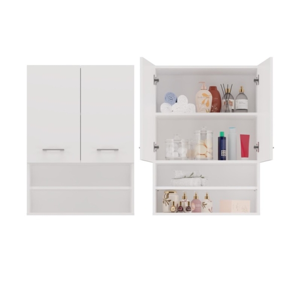 Topeshop POLA MINI DK BIEL bathroom storage cabinet White