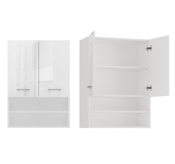 Topeshop POLA MINI DK BPOŁ bathroom storage cabinet White
