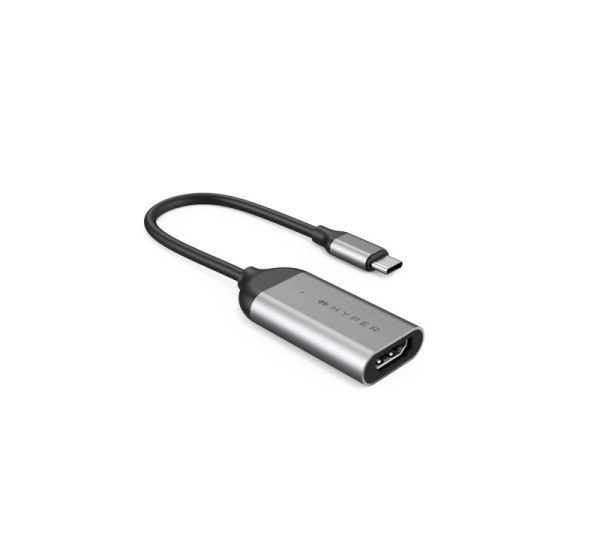 HYPER HD-H8K USB Type-C HDMI Stainless steel