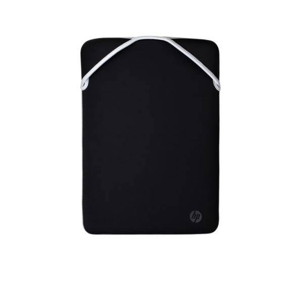 HP Reversible Protective 14.1-inch Silver Laptop Sleeve 14.1" Sleeve case Black