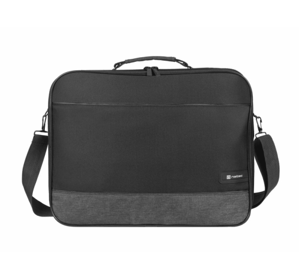 NATEC Impala 2 35.8 cm (14.1") Messenger case Black, Grey