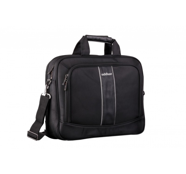Addison 309014 notebook case 35.8 cm (14.1") Briefcase Black