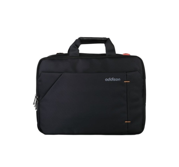 Addison 305014 notebook case 35.8 cm (14.1") Toploader bag Black