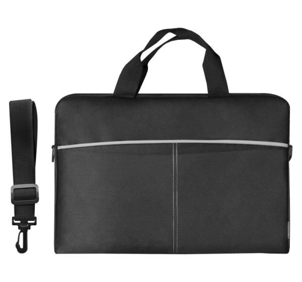 Defender Lite notebook case 39.6 cm (15.6") Black, Grey