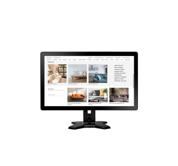 AG Neovo TX-2401 computer monitor 60.5 cm (23.8") 1920 x 1080 pixels Full HD LED Touchscreen Tabletop Black