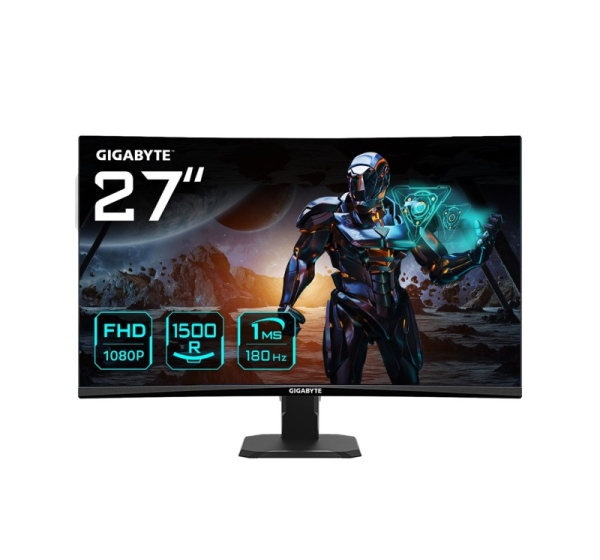 Gigabyte GS27FC computer monitor 68.6 cm (27") 1920 x 1080 pixels Full HD LCD Black