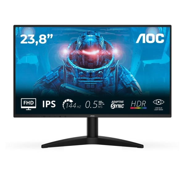 AOC 24B36X computer monitor 60.5 cm (23.8") 1920 x 1080 pixels Full HD LED Black