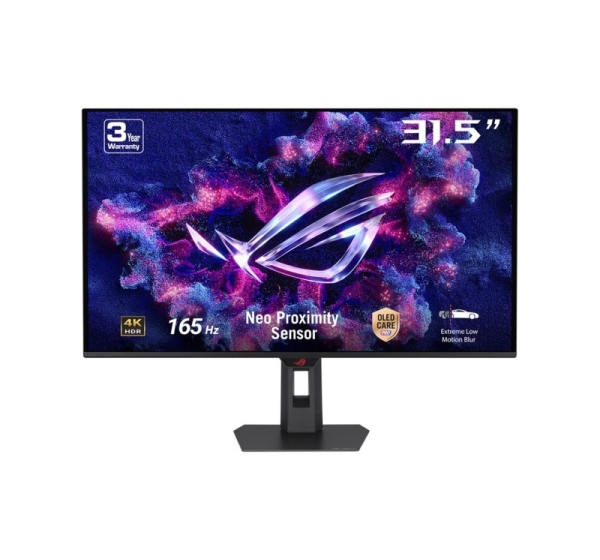 ASUS ROG Strix OLED XG32UCDS computer monitor 80 cm (31.5") 3840 x 2160 pixels 4K Ultra HD QD-OLED Black