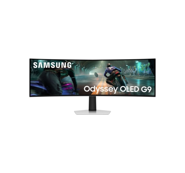 Samsung S49DG910SU computer monitor 124.5 cm (49") 5120 x 1440 pixels Dual QHD OLED Silver