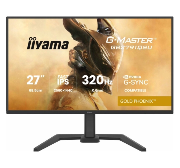 iiyama G-MASTER GB2791QSU-B1 computer monitor 68.6 cm (27") 2560 x 1440 pixels Wide Quad HD Black