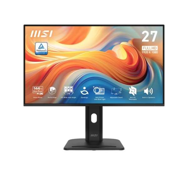 MSI Pro MP275PGDE E14 computer monitor 68.6 cm (27") 1920 x 1080 pixels Full HD LCD Black