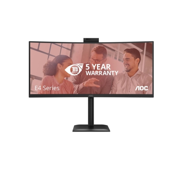 AOC CU34E4CW/75 computer monitor 86.4 cm (34") 3440 x 1440 pixels Black