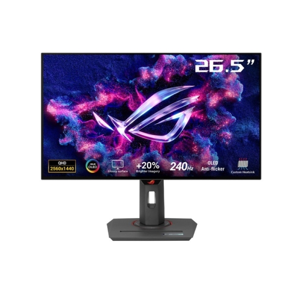 ASUS ROG Strix OLED XG27AQDMG computer monitor 67.3 cm (26.5") 2560 x 1440 pixels Quad HD Black