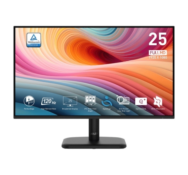 MSI PRO MP251L E2 computer monitor 62.2 cm (24.5") 1920 x 1080 pixels Full HD LED Black