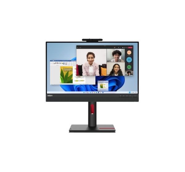 Lenovo ThinkCentre Tiny-In-One 24 LED display 60.5 cm (23.8") 1920 x 1080 pixels Full HD Touchscreen Black