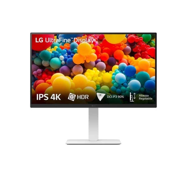 LG 27US550-W computer monitor 68.6 cm (27") 3840 x 2160 pixels 4K Ultra HD LCD White