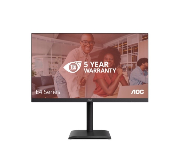 AOC E4 U27E4CV computer monitor 68.6 cm (27") 3840 x 2160 pixels 4K Ultra HD LED Black