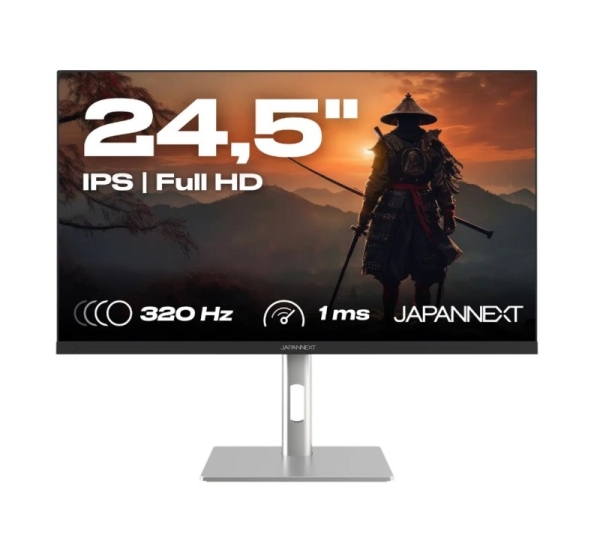 JAPANNEXT JN-IPS245G320F-HSP computer monitor 62.2 cm (24.5") 1920 x 1080 pixels Full HD LCD Black