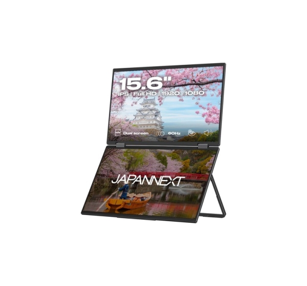 JAPANNEXT JN-DMD-IPS156F computer monitor 39.6 cm (15.6") 1920 x 1080 pixels Full HD LCD Black