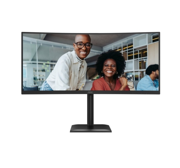 AOC CU34E4C computer monitor 86.4 cm (34") 3440 x 1440 pixels UltraWide Quad HD LED Black