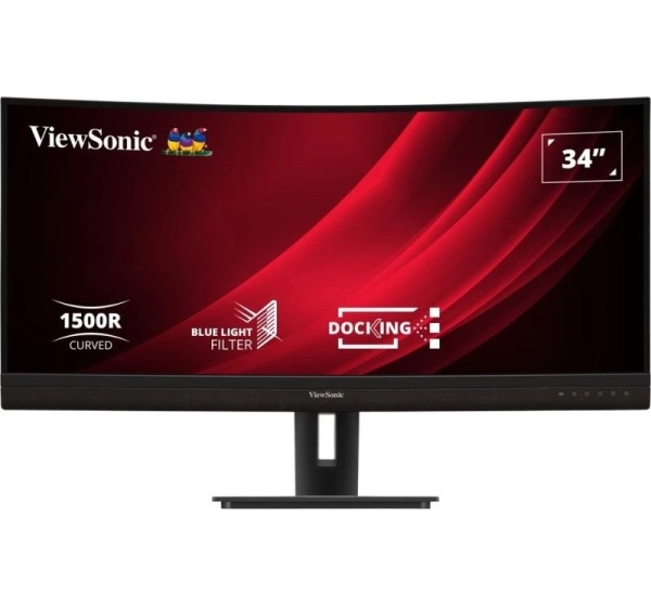 Viewsonic VG3456C computer monitor 86.4 cm (34") 3440 x 1440 pixels UltraWide Quad HD LED Black