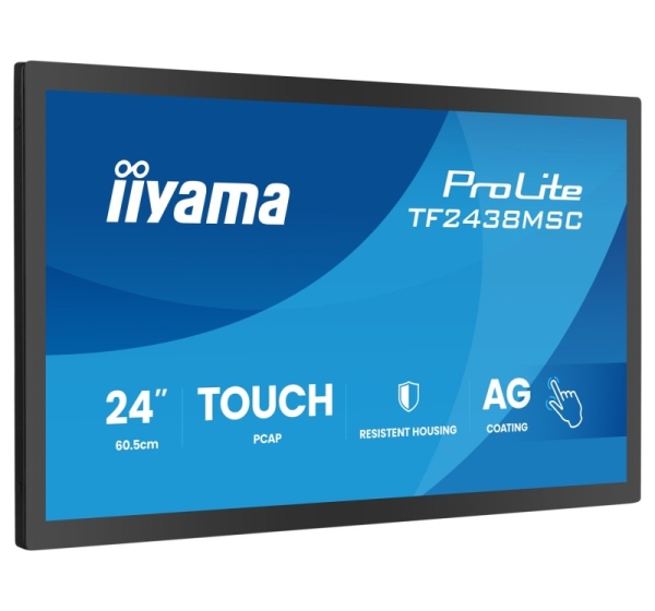 iiyama TF2438MSC-B2 touch control panel 60.5 cm (23.8") 1920 x 1080 pixels