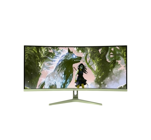 Arozzi Nova 34″ Curved computer monitor 86.4 cm (34") 3440 x 1440 pixels 4K Ultra HD LED Green