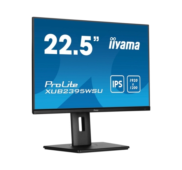 iiyama ProLite XUB2395WSU-B5 computer monitor 57.1 cm (22.5") 1920 x 1200 pixels WUXGA LED Black