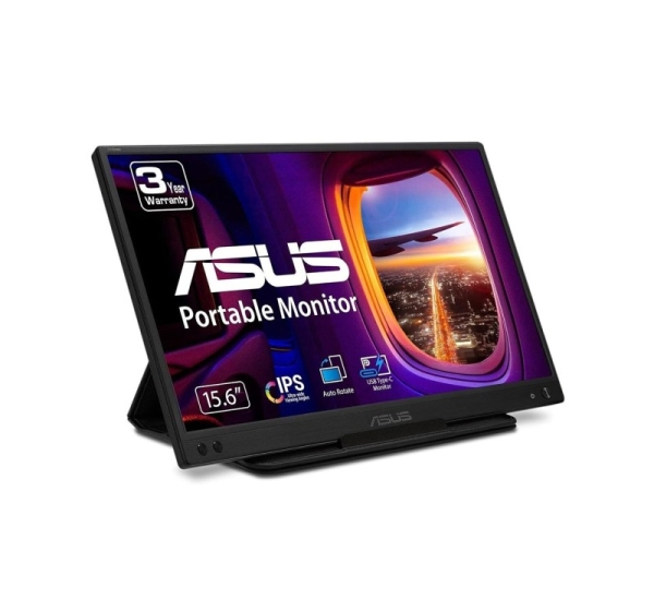 ASUS ZenScreen MB166C computer monitor 39.6 cm (15.6") 1920 x 1080 pixels Full HD LED Black
